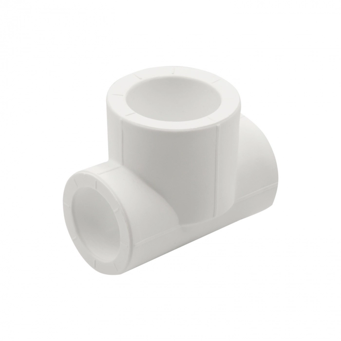 Тройник PP-R перех 20х25х20 белый EVER plast