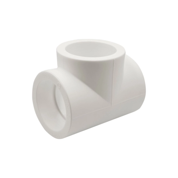 Тройник PPRC 63 VRT белый