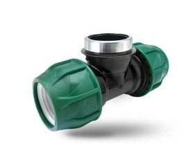 Тройник ПЭ вн/р 25х1/2"х25 обж.POELSAN GREEN