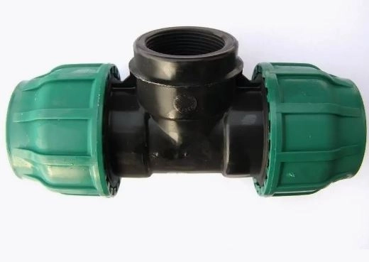 Тройник ПЭ вн/р 25х3/4"х25 обж.POELSAN GREEN