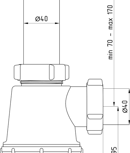 Сифон Ани Грот 1 1/2" 40 б/в А 01 20-image-1