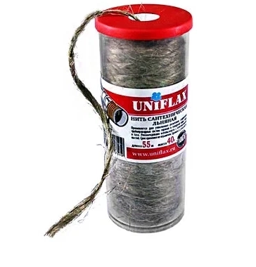 Лен сантехн.40г в/тубе UNIFLAX 55м
