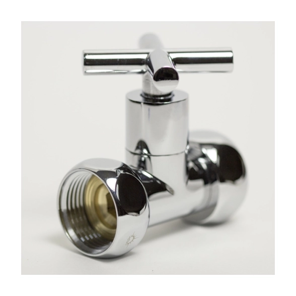 Вентиль запорный прям.д/ПС 1"х1" вн/вн крест 840SCH1010