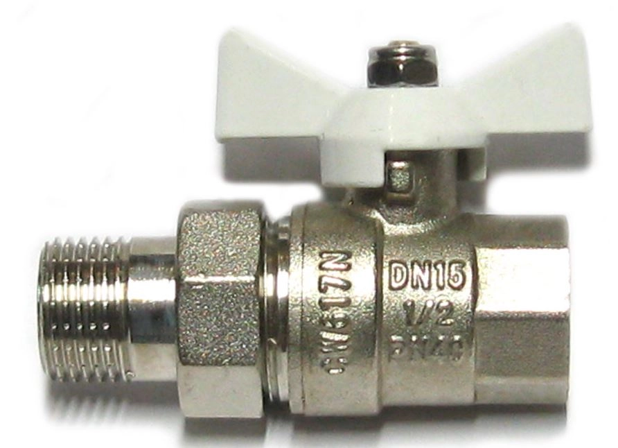 Кран вода VALTEC 1/2" г/ш баб. американка п/р VT.227.NW.04