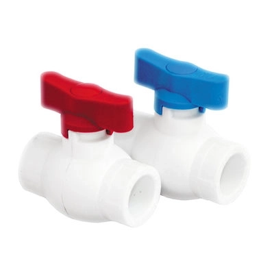 Кран шар. 25 руч.баб/син PP-R Rosturplast