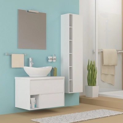 Столешница Аврора-70 п/ум.Гамма-56 бел Kirovit 710х32х470-image-2