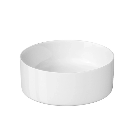 Раковина CREA 38 RING на столешницу 1отв бел