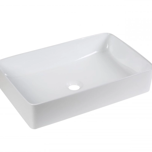 Раковина MIEL 600*370*130 бел.глянец MU7060C-GW