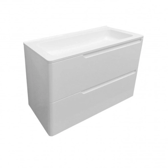 Комплект мебели Kare Luxe 800х450 подвесной 2 ящика