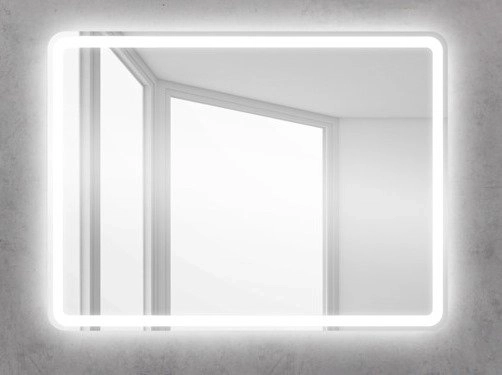 Зеркало SPC-MAR-900-800-LED-BTN 12W 900*30*800