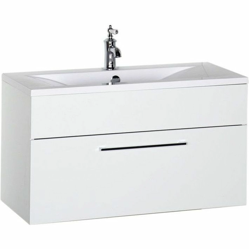 Тумба Кубика 90 белая 167034