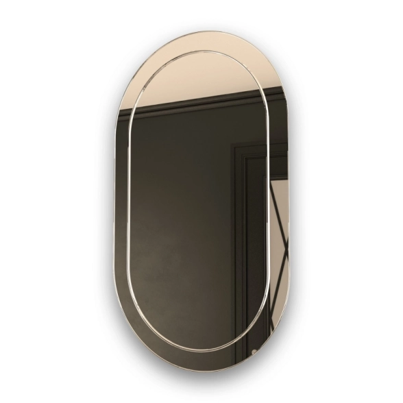 Зеркало MIXLINE Ива 550*900 (ШВ) гравировка