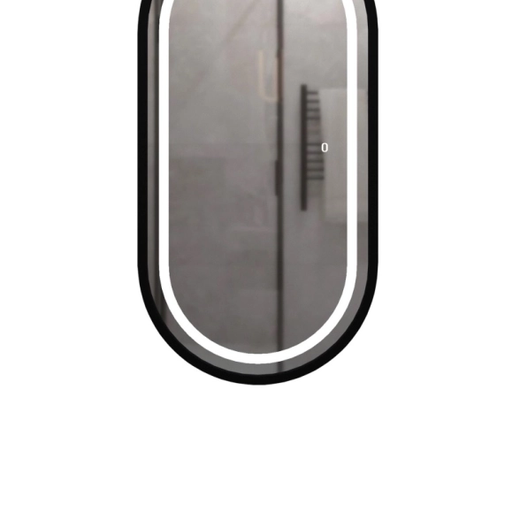 Зеркало MIXLINE Виола-лофт 500х1000 подсв. пластик.рама