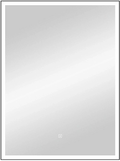 Зеркало Frame White LED 600х800