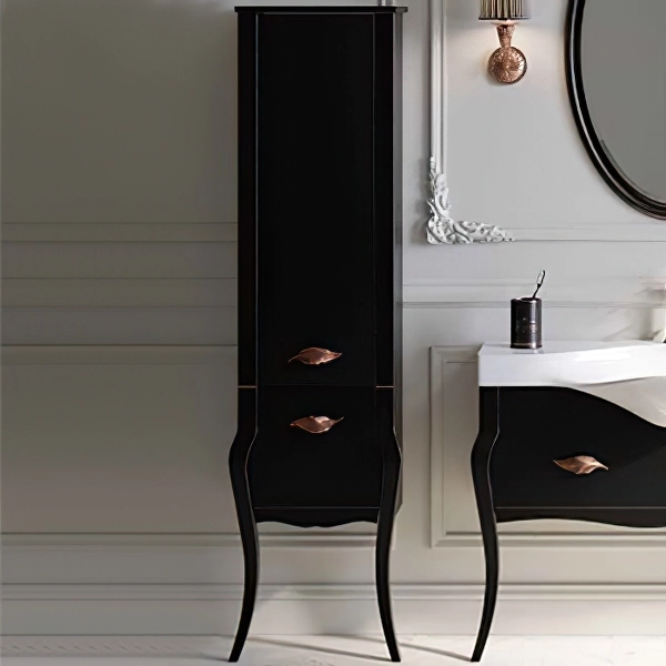 Пенал Борджиа П48/BLK напольн черный-image-1