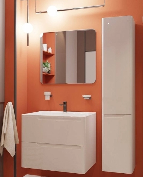 Пенал подвесной Kare Luxe 350х340х1747 правосторонний-image-3