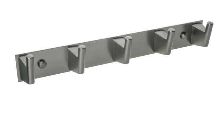 Планка 5 крючков FIXSEN TREND GRAPHITE FX-98005-5