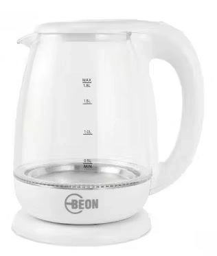 Чайник эл. BEON BN-3045 1,8л 2200Вт LED подсветка белый