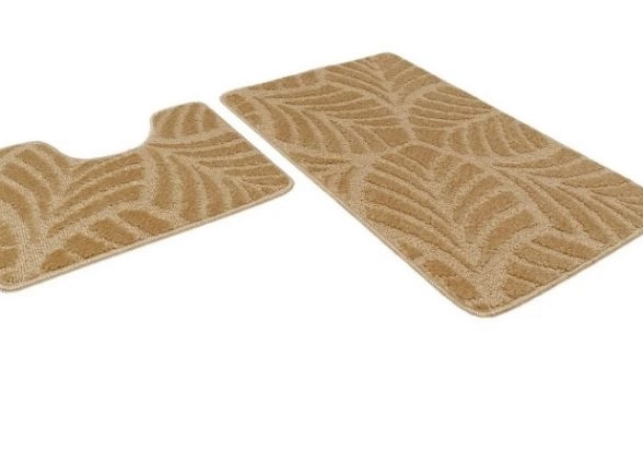 Коврик д/в Shahintex Актив icarpet 2пр.50*80+50*40 капучино