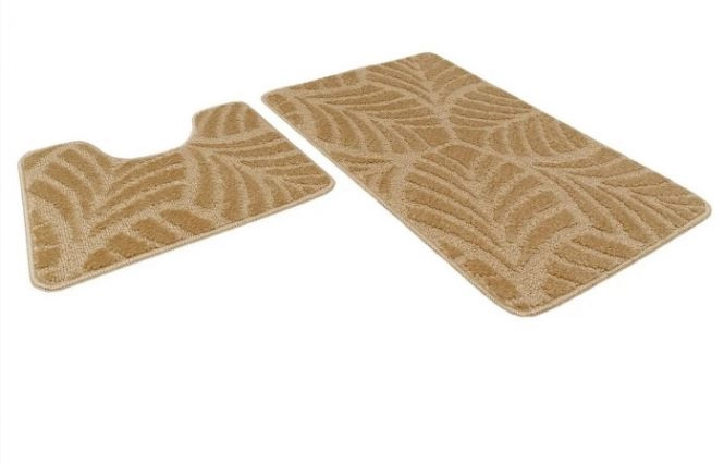 Коврик д/в Shahintex Актив icarpet 2пр.50*80+50*40 капучино