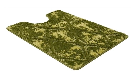 Коврик д/туалета Shahintex Vintage SH V002 60x80 зеленый