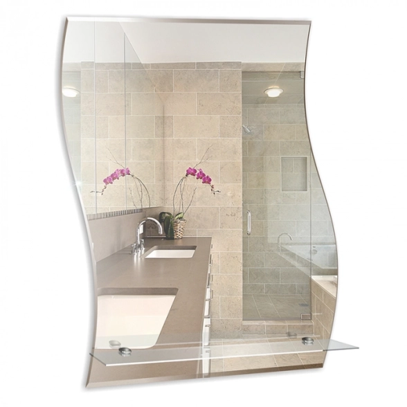 Зеркало Волна-люкс 470*685