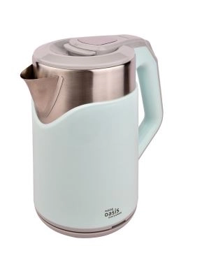 Чайник эл. 2л Oasis K-21SPL 1800Вт голубой пластик+нерж.сталь