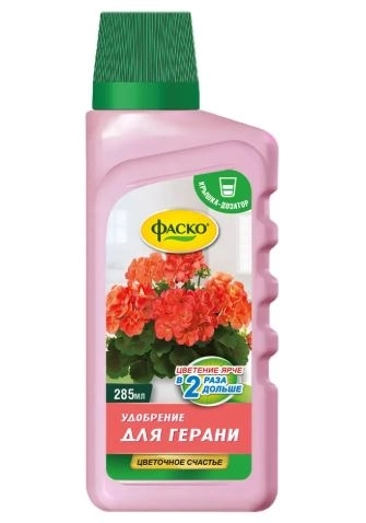 Удобрение жидкое Фаско Цвет.счастье мин-е д/Герани 285мл