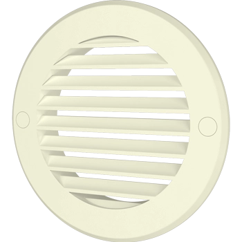 Решетка ЭРА наружная D150 с фланц.D125 12РКН Ivory