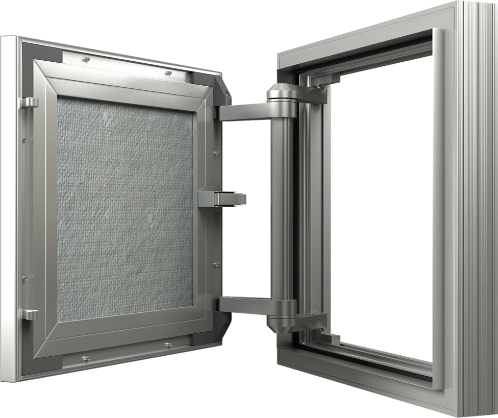 Люк п/плитку D3030 ceramo comfort нажимной 300х300-image-1