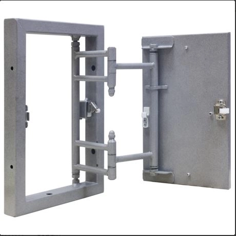 Люк п/плитку D4030 ceramo steel петля окраш.металл 400х300