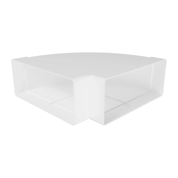 Колено ЭРА гориз.пластик 90х220 922КГП