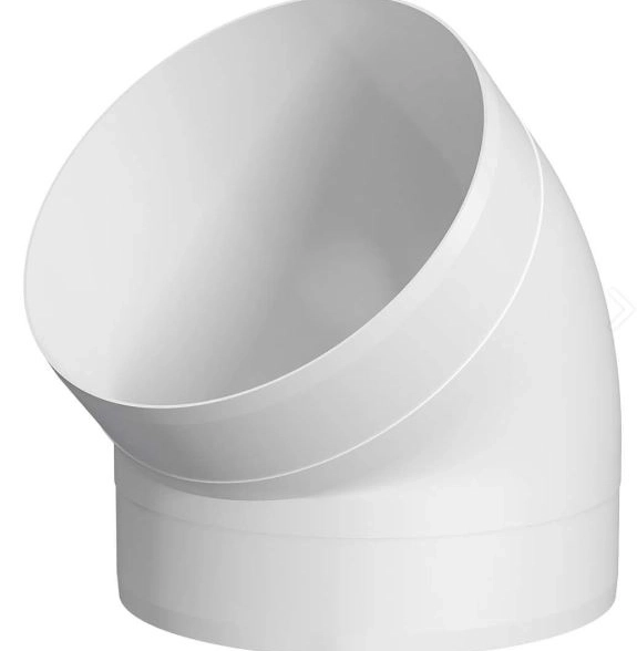 Колено ЭРА пластик 45гр D150 15ККП45