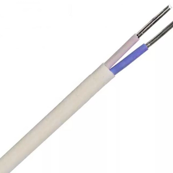 Кабель АВВГ-П 2х4 белый/черный ГОСТ (ПОКСторг)