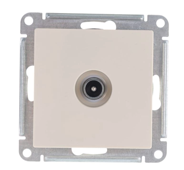 Розетка TV ATLAS СП 16A 1DB мех.конц.беж ATN000291