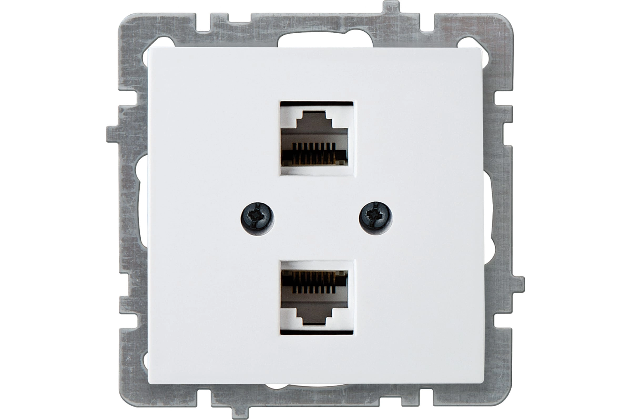 Механизм роз.комп 2м СУ RJ45 CAT5 TOURAN-ALEGRA-THOR белый