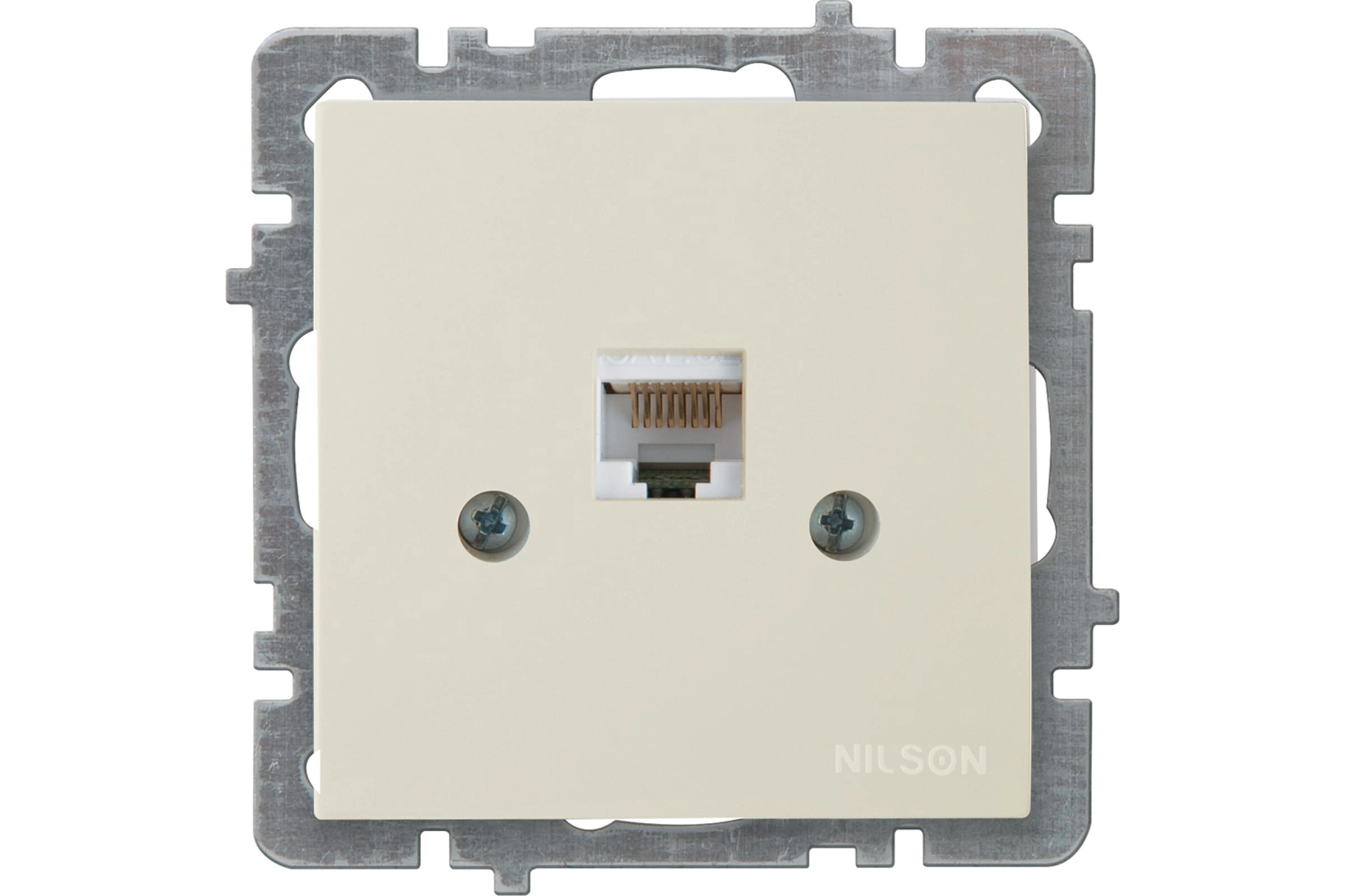 Механизм роз.комп 1м СУ RJ45 CAT5 TOURAN-ALEGRA-THOR крем