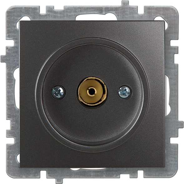 Механизм розетки ТВ конц.СУ TOURAN-ALEGRA-THOR мет.антрац