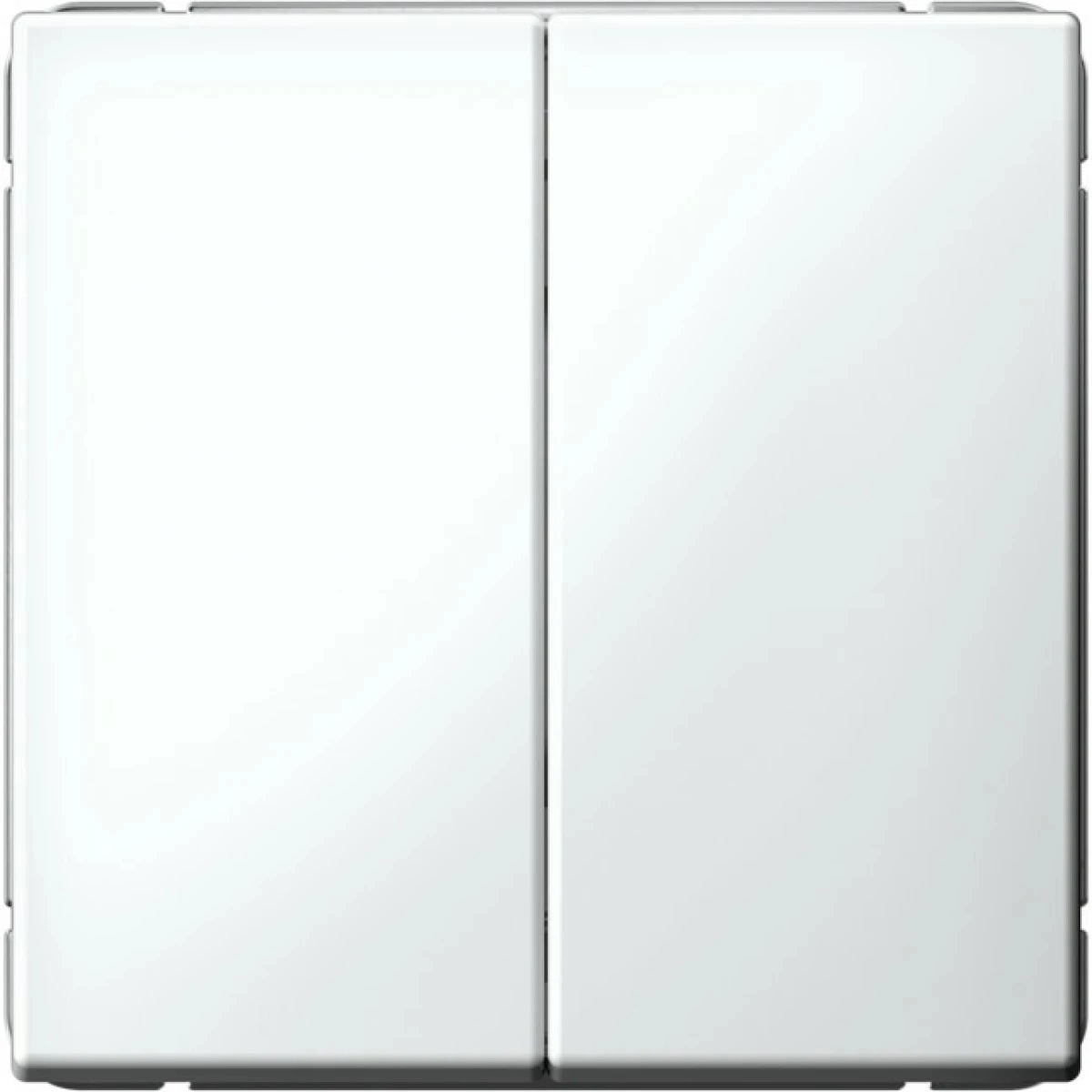 Выключатель 2-кл механизм 10A белый GAL000117