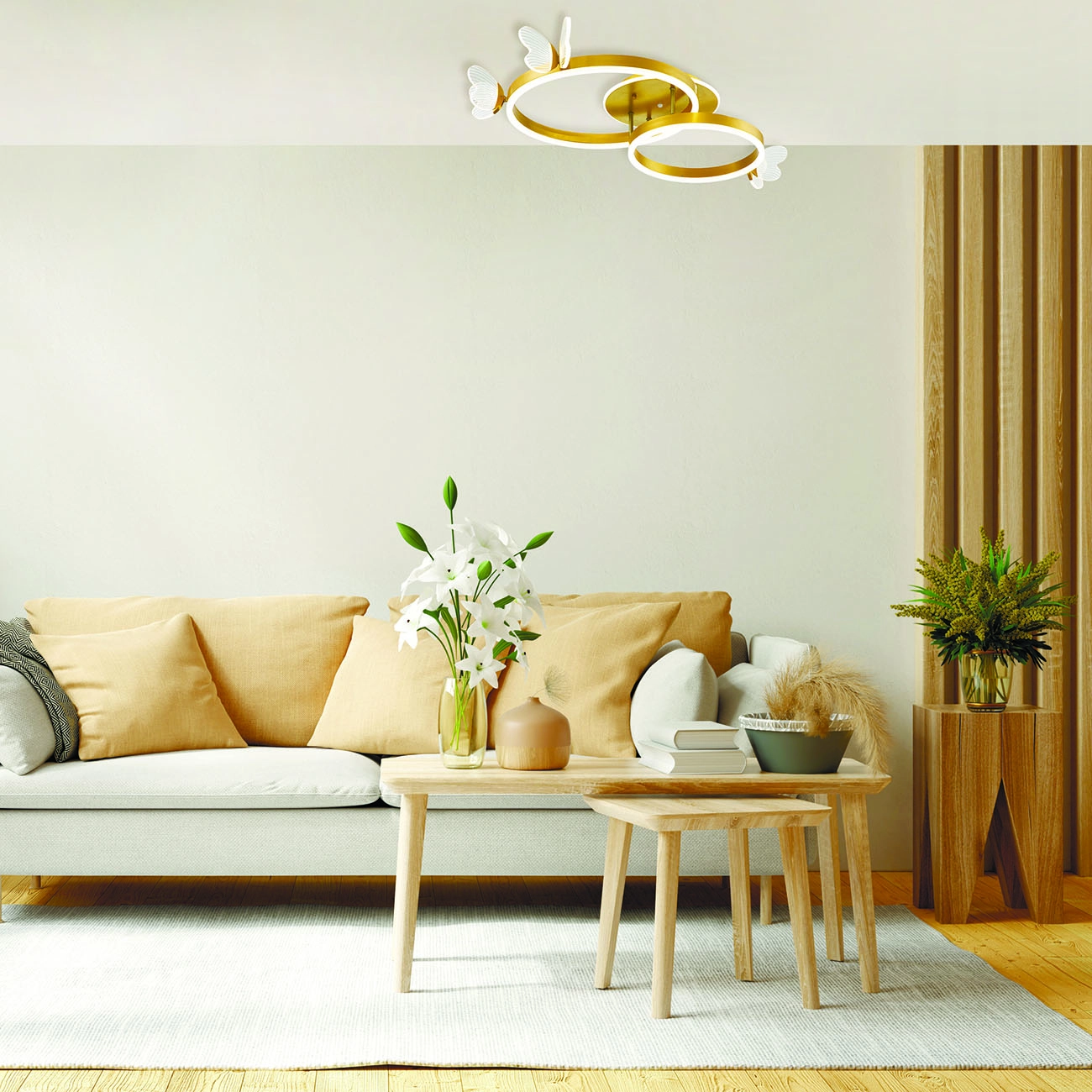 Светильник Escada 10225/2 LED*65+15W Gold-image-1