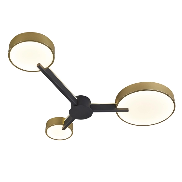 Светильник Escada 10209/3 LEDх68W Gold/Black