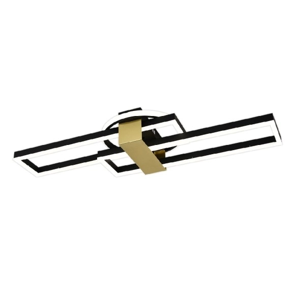 Светильник Escada 10278/3 LEDх120W Black/Gold