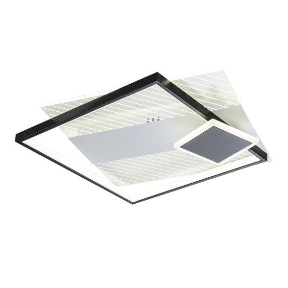 Светильник Escada 10226/3 SQUARE LEDх75W Black/white