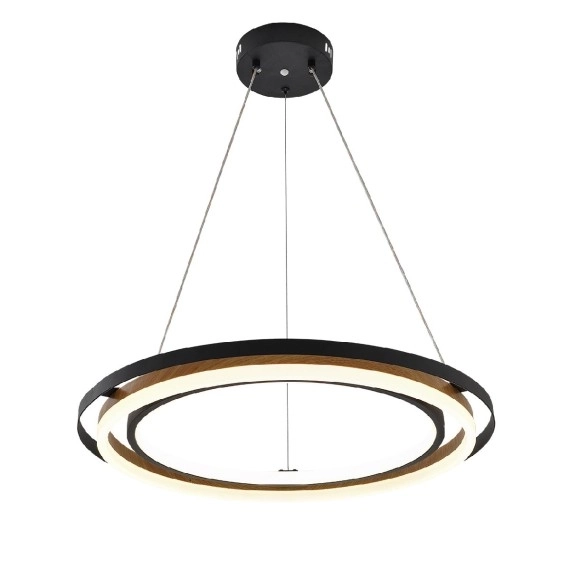 Светильник Escada 10248/2 LEDх82W Black/Wood