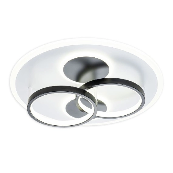 Светильник Escada 10235/4 Round LEDх85W Black/White