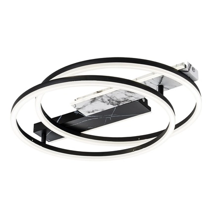Светильник Escada 10252/2 LEDх90W Black/White marble
