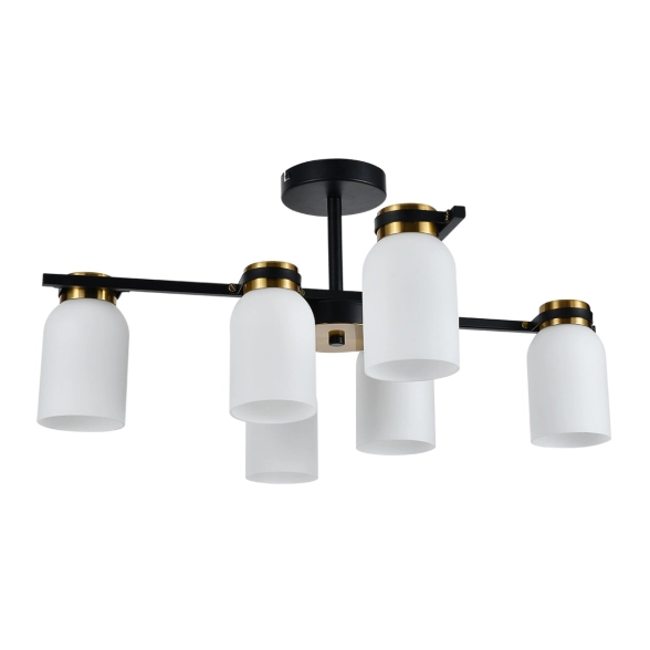 Светильник Escada 1151/6P E14х40W Black/Brass