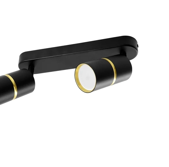 Светильник BARREL ML1862 ZEN GU10 черный золото 48643