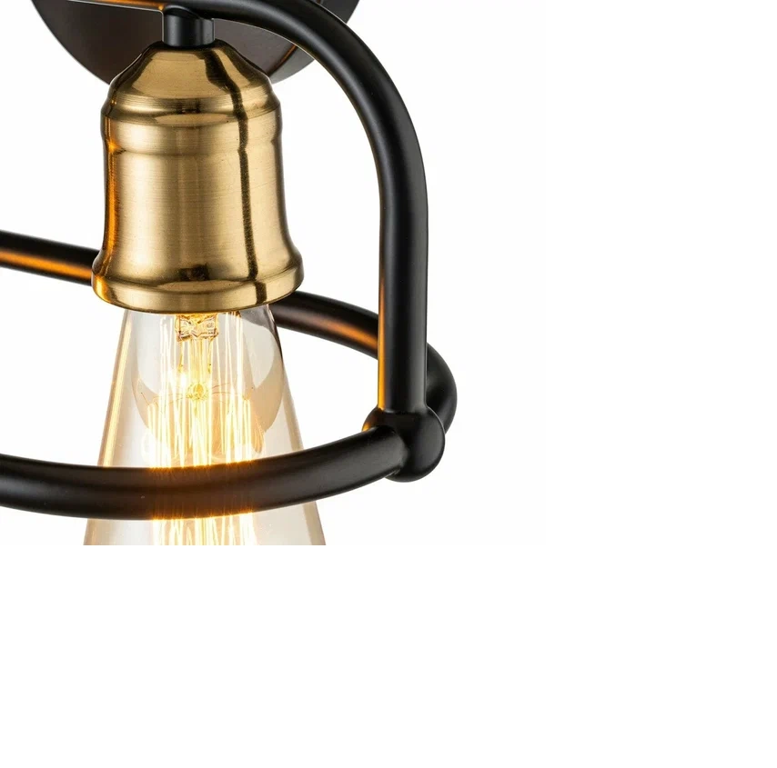 Светильник Escada 659/2A E27*40W Black/brass