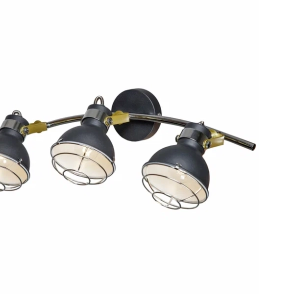 Светильник Escada 1135/3A E14*40W Black/Chrome
